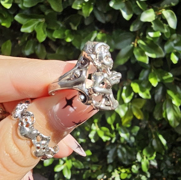 Elf Motif Ring 925 - Picture 3 of 3